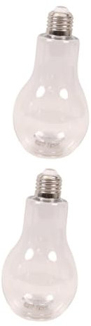 Cabilock 2sets Decorative Forma Di Bulbo Bottiglia Luminosa Creativa Per Decorazioni Interne Ed Esterne Per Feste e