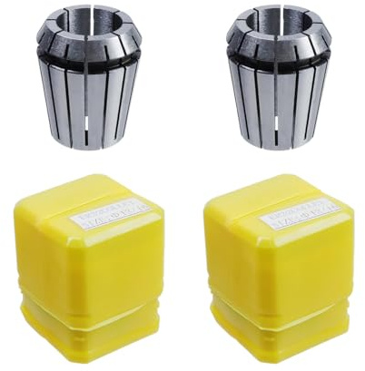 Rannb ER32 Collet Chuck Spring Collet Set for CNC Clamping Device Engraving Machine (13/16 Inch)-2pcs