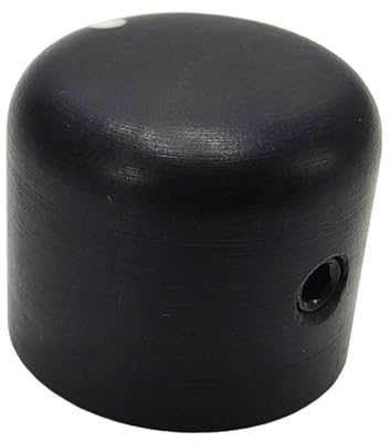 Potentiometer Knob Gitarrenknopf Holz Bass Potiknopf Universell Austauschbar Zubehör für Musiker Bandauftritte Recording Proberaum- Schwarz