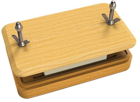 Spremiagrumi - Utensile da cucina da 20 cm, in acciaio, garza inclusa, strumento efficiente per filtrare succhi a casa, caffetteria, hotel, frutta, verdure,