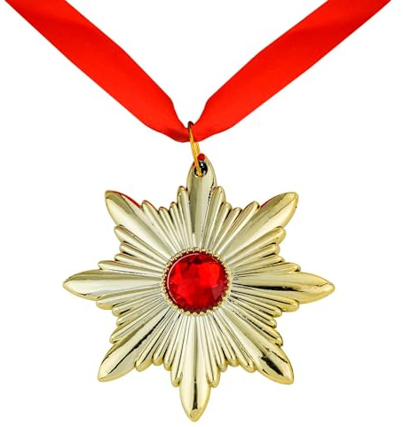 Widmann vd-wdm8410r Dracula Medallion Gold One Size