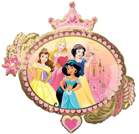 Amscan 3980601 S/Shape:Princess Onceupontime