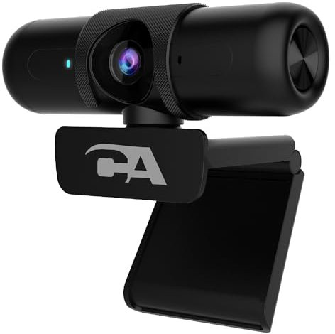 Cyber Acoustics USB Webcam 1080HD-AF (WC-2000) – 1080p HD, Auto-Focus and Light Correction, Omni-Directional Microphone