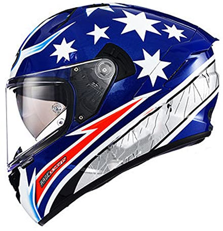 Integralhelm Motorradhelm Modular-Helm Flip-Up Helm Rollerhelm Erwachsener Herren & Damen Sturzhelm Full-Face Motorcycle Helmet Klapphelm Stoßfester Mopedhelm DOT/ECE-Zertifizierung,Blau,XXL