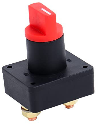 Staccabatteria 300A per Autocarro Barca Marina, Sezionatore Rotativo On/Off Interruttore di Scollegamento Poweka