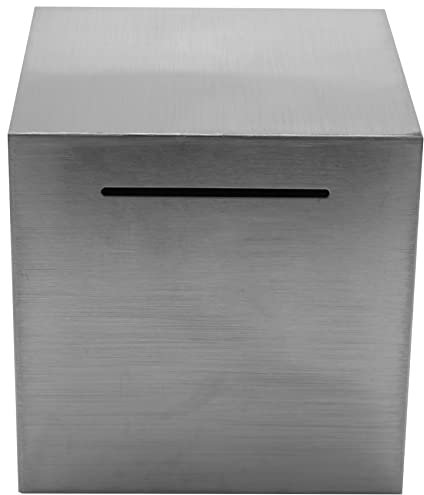 Giilayky Tirelire en Acier Inoxydable, Coffre-Fort Safe Box pour Enfants, Ne Peut Sauver Que la Tirelire Ne Peut êTre RetiréE