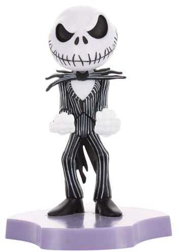 Exquisite Gaming: Holdems: The Nightmare Before Christmas: Jack - Earbud & Phone Holder, Cable Guys, Mini Collectible with a Twist, Licensed Figure