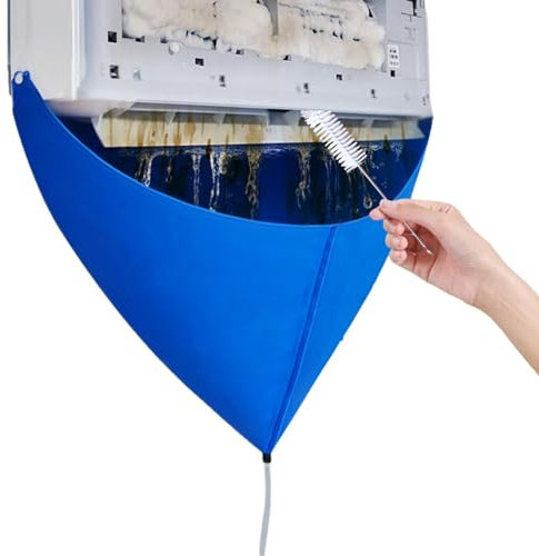 Kit de limpieza de aire acondicionado impermeable | Protector de lavado de polvo unidades de aire acondicionado -Split montadas en la pared, cubierta antipolvo unidad de aire acondicionado limpia