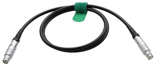 HangTon Câble haute tension pour sonde Langer EMV ICI I900 L-EFT, pompe à ions Agilent Varian VacIon, aspirateur gamma, connecteur coaxial Fischer-Fischer HV, 1 m
