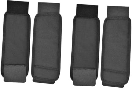 perfk 4-teiliges Sprunggelenkschutz-Set für Pferde, Schutzbandage aus Oxford-Stoff, tragbarer Fesselschutz für Pferde, Schutz zum Reiten