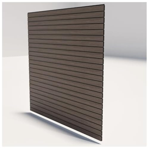 HORI Rhombus-Style WPC Sichtschutz - Stecksystem - Zaun - Garten - Gartenzaun - Lamellenzaun - Windschutz - Zaunelemente - 180 x 180 cm - Graubeige