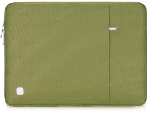 NIDOO 11 Inch Tablet Sleeve Case Protective Carrying Bag Cover for 11 iPad Pro M5 / Air M3 / A16 / 10.9 iPad 10 / Tab M11 / Chromebook Duet/MatePad Pro/Galaxy Tab S9 / A8, Green