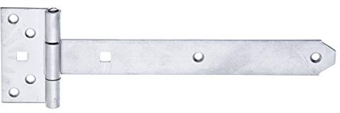 Alberts 327132 Kreuzgehänge | mit vernietetem Stift | Edelstahl | Band 242 x 34 mm | Scharnier 92 x 44 mm