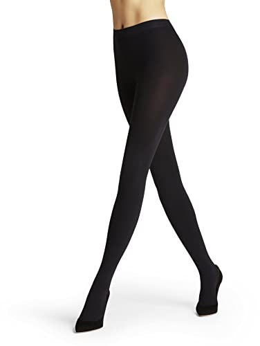FALKE Femme Warm Deluxe 80 Den W Ti Opaques Épais Fantaisie Collants, Noir Black 3009, XL EU