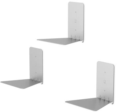 Umbra Mensola, Metallo, Argento, Piccolo (Pacchetto di 3)