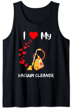 Vacuum cleaning lover traditional vacuum cleaner with cords Tank Top