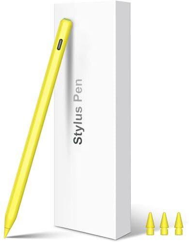 HATOKU Pencil 2. Generation für iPad, Magnetic Wireless Charging Stift für iPad mit Neigung & Palm Rejection, Pencil 2. Generation Kompatibel mit iPad Air 4/5, iPad mini 6, iPad Pro 11/12.9