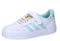 adidas BREAKNET 2.0 Shoes Children, Zapatillas de Tenis, Cloud White/Semi Flash Aqua/Orange Tint, 31 EU