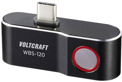 VOLTCRAFT WBS-120 Wärmebildkamera -20 bis 400 °C 120 x 90 Pixel 25 Hz USB-C® Anschluss für Android Geräte