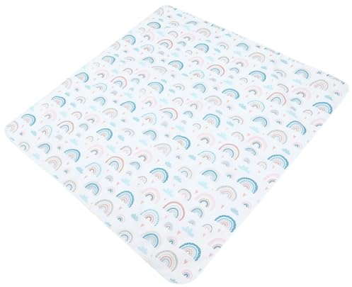Toyvian Spritzschutzmatte für Hochstuhl aus Polyester und Silikon Rutschfeste Babymatte mit Einfachem Reinigungssystem Faltbar für Picknick und Aktivitäten im Kinderzimmer
