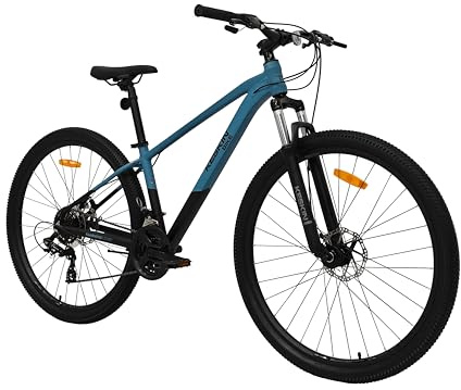 KESKIN Bike HT MTB1 29 x 2.35 – Aluminiumrahmen, SM21-Speed, Blau Schwarz
