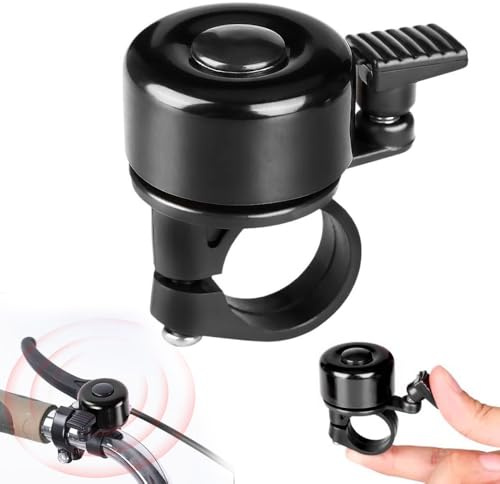 KYLOS Campanello Bici Confezione Da, Suono Melodioso Classico Mini Campanello Per Bicicletta Per Bambini Adulti Clacson Per Bici Da Strada, Mountain Bike Per Scooter, Campanello Bici