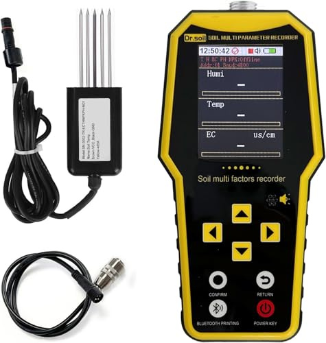 Xinzhai 7 In 1 Multifunctional Soil Tester, Nitrogen Phosphorus Potassium Npk Tester Ph Ect,High Accuracy Digital Sensitive Soil Fertility Test