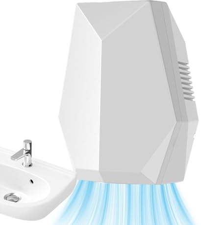 Sèche Mains | Sèche-Mains Électrique Commercial sans Perçage | Machine Soufflante Murale pour Restaurants Salles De Bains Maisons Hôtels