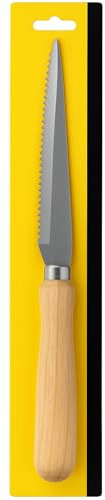 Seghetto a Mano con Lama da 16,5 cm – Manico Ergonomico Antiscivolo – Lama in Acciaio Temperato per Taglio Preciso di Legno, Plastica e Metallo – Strumento Professionale – LEMAG SRL