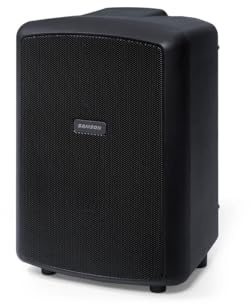 Samson Expedition Explor - Sistema de PA portátil de 200 W con Altavoz de 3 vías, Mezclador de 3 Canales y Bluetooth para presentaciones, música callejera, Fitness y Eventos