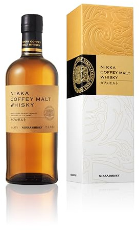 NIKKA - Coffey Malt, Whisky Japonais, Single Malt - Origine : Japon - Notes d'Agrumes & Poires - 45 % Alcool - 70 cl