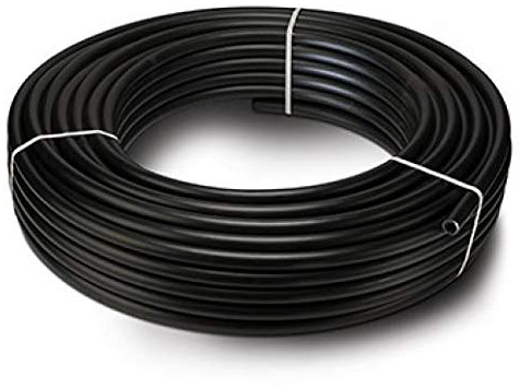Suinga Tuyau en polyéthylène 20mm | Tubo agricole 20mm 10 bar 100 mètres | Tubo d'irrigation, noir