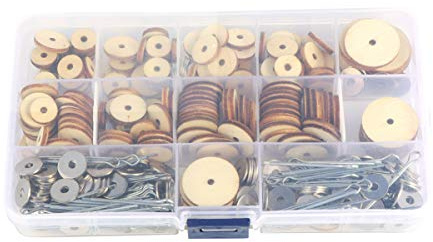EXCEART Puppengelenke Puppenzubehör für Teddybär Spielzeug Puppen Machen Gelenke Puppe DIY Material Sammelalbum Handwerk Puppe Machen Bewegliche Gelenke