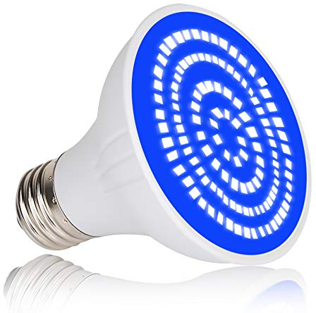 COOLWEST 12V Led Blue Spa Light Blub, 12W Super Bright Led Pool Bulb for Most Spa Light Fixtures High Lumen Swimming Spa Light E26/E27 Base