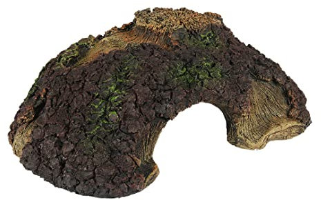 Aqua Della, Dekoration für Aquarium, Balinesischer Drache 11x13x21 cm, Ornament in Polyesterharz, Nicht -toxisch und neutral pH, geeignet für frisches und gesalzenes Wasseraquarium, realistisch