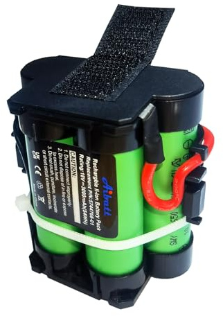 Aibatt 3000mAh Ersatzakku für Gardena Rasenroboter R80Li R75Li R50Li R45Li, R40Li, Batterie für McCulloch ROB R800 R1000, Flymo 1200R, akku für Husqvarna Automower Mähroboter 308 305. (18V/54Wh)