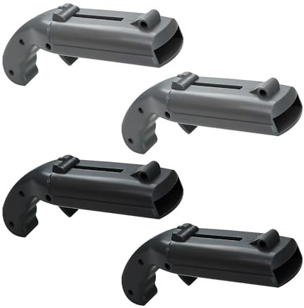 Lot de 4 décapsuleurs pistolet, pistolet à couvercle de bière, décapsuleur multifonctionnel, cadeau pour homme, convient pour la maison, le restaurant, le bar