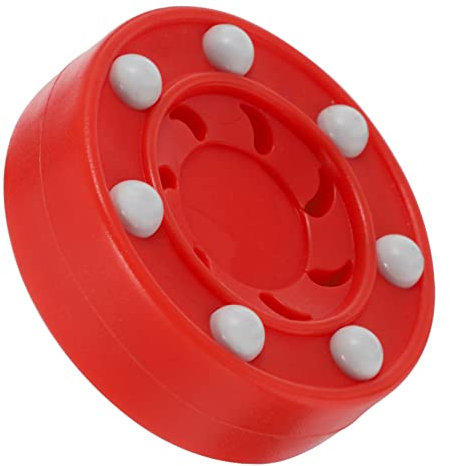 GAROZATION Roller Hockey Puck Für Spiel Und Training Hockeybälle Zum Üben Professionelle Trainingspucks Für Boden