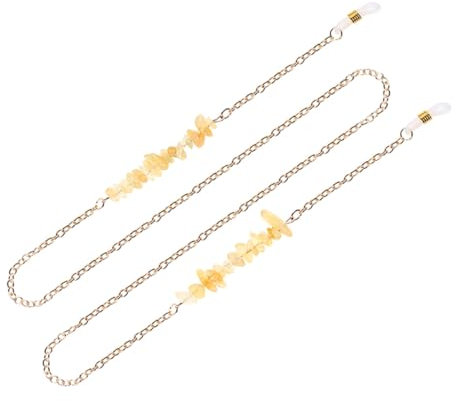 LIFKOME 1stück Kette Brillenketten Aus Buntem Kristall Zierliche Legierung Eleganter Für Brillen Und Sonnenbrillen Für Brillenschmuck Und Schutz Vor Verlust