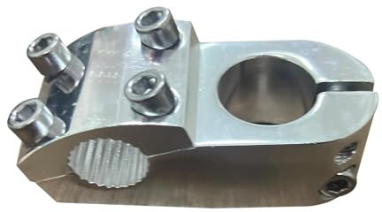 Dickly BMX-Fahrradvorbau, kurzer Fahrradvorbau, leichte Aluminiumlegierung, 22,2 mm, Lenkervorbau 28,6 mm 1-1/8 für Mountainbikes mit festem Gang