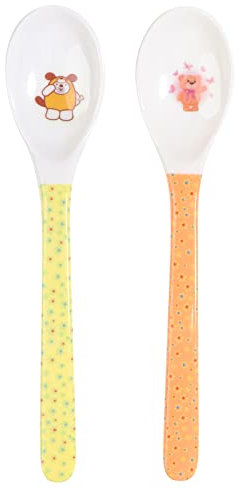 XFUYI Baby Spoon Straight for Head Feeding Training Cutlery Dishes Tableware Infant ildren Kids Safe Feeder Learning Supplie Melamine