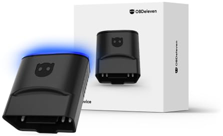 OBDeleven 3 Lecteur de Codes OBD2 Diagnostic Bluetooth Scanner Auto pour Utilisation Quotidienne et Avancée, iOS et Android (OBDeleven 3)