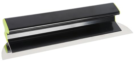 Flächenspachtel, 80cm Spachtel mit Edelstahlklinge (0.55mm) und Aluminium Z-Griff, Spachtel Werkzeug für große Arbeitsbereich, Glättspachtel für Trockenbau, Wände und Renovierung (80 cm)