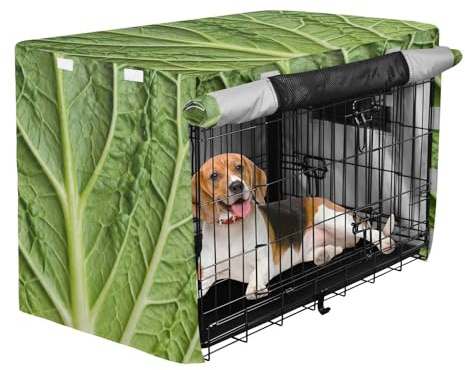 siphylline grön grönsaksstruktur låda skydd för hundar husdjur kennel skydd hundlåda skydd