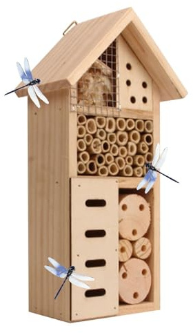 Hotel Per Insetti Appeso | Casa d' Massone Appendere in Legno per Esterni Insetti Da Giardino, Crisopi, Farfalle,