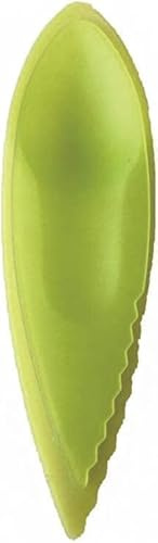3 cucharas de fruta de kiwi verdes, reutilizables, lavables, peladores, peladores, peladores