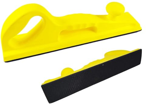 Derwrtup Sanding Block for Grinding - Long Hand Files Sanding Tools | Rectangular Sanding Blocks for Car Body - For Panels Spraying Work Cleaning Work Wood Workshop and