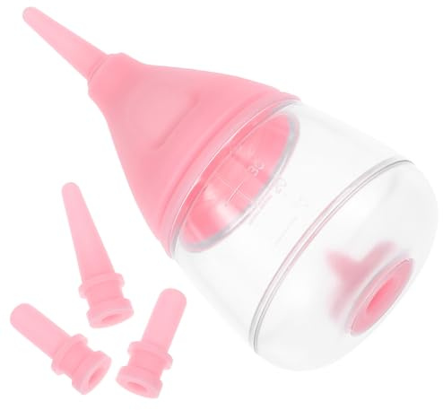 Tofficu Biberón Diseño Desmontable y Ligero Adecuado para Alimentar Mascotas Pequeñas de 40ml Fabricado en Plástico y Silicona para Gatitos y Cachorros
