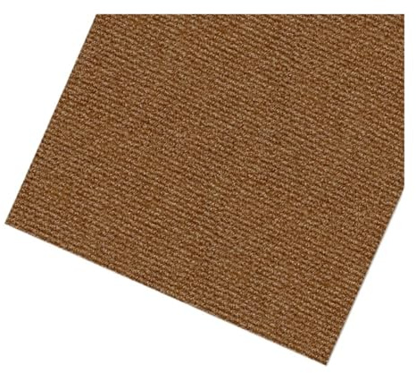 Piastrelle di moquette autoadesive, Quadrotte Autoadesive for Moquette, 10 Pezzi, Multicolore, 30 cm x, Rimovibili con Stacca e Incolla Fai da Te(Brown)