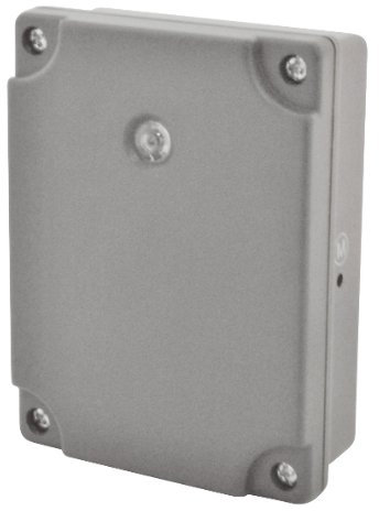 GB Outdoor Timer Switch with Light Sensor, IP54 Weather-Proof, Grey